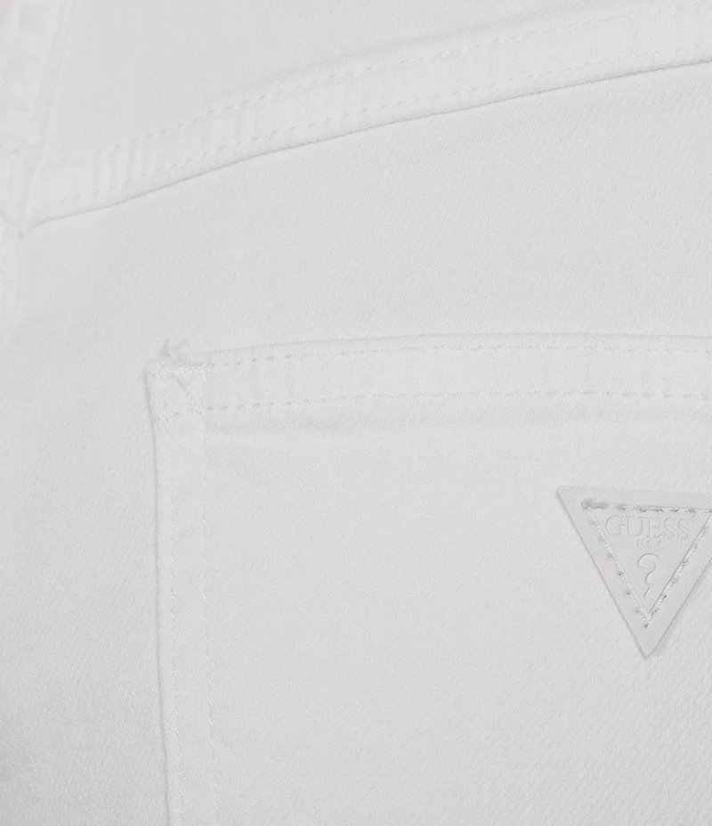 Guess Bellflower Mid-Rise Wide-Leg Cropped Pants