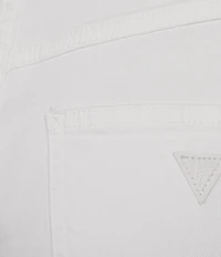 Guess Bellflower Mid-Rise Wide-Leg Cropped Pants