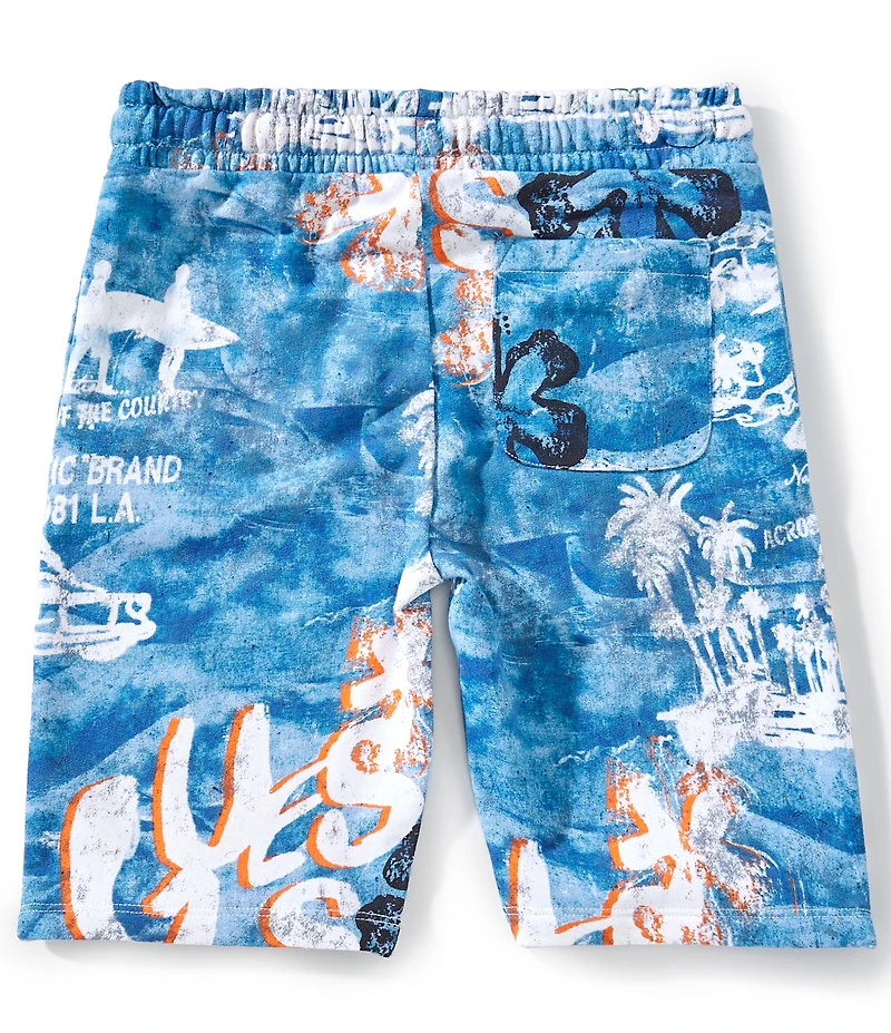 Guess Big Boys Active Graphic Pull-On Shorts