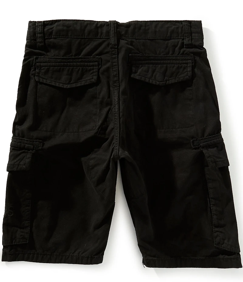 Guess Big Boys Garment Dye Twill Cargo Shorts