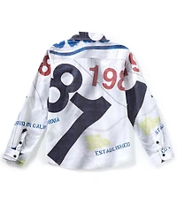 Guess Big Boys Long Sleeve Poplin 81 Ceremony Shirt