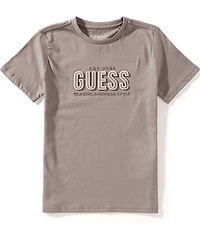 Guess Big Boys Short-Sleeve Embossed-Logo T-Shirt