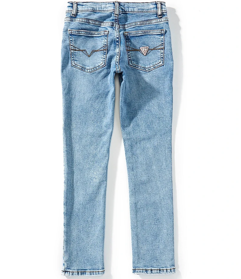 Guess Big Boys Slim-Fit Distressed Comfort Denim Jeans