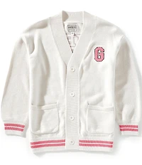 Guess Big Girls Long-Sleeve Wool-Blend Cardigan