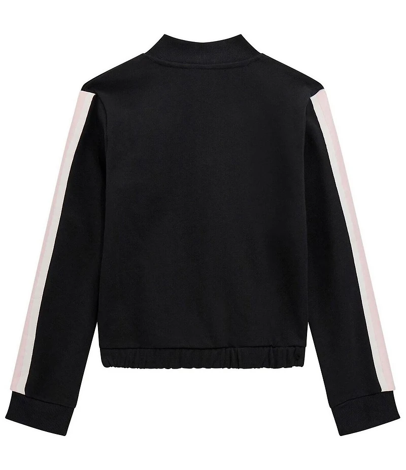 Guess Big Girls Long Sleeve Zip Front Track Jacket