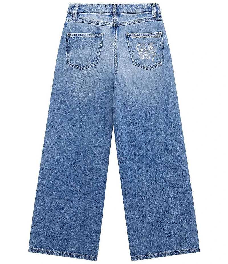 Guess Big Girls Palazzo Tencel Denim Jeans