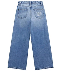 Guess Big Girls Palazzo Tencel Denim Jeans