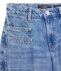 Guess Big Girls Palazzo Tencel Denim Jeans
