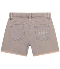 Guess Big Girls Rigid Denim Colorbred Shorts