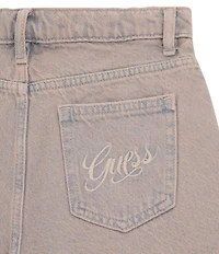Guess Big Girls Rigid Denim Colorbred Shorts