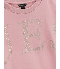 Guess Big Girls Long Sleeve Nailhead Sweatshirt