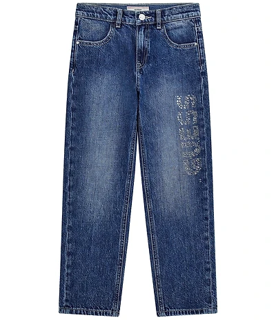 Guess Big Girls Rigid Denim Straight Jeans