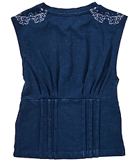 Guess Big Girls Sleeveless Corset T-Shirt