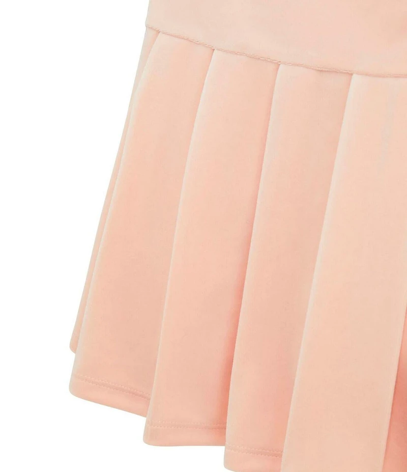 Guess Big Girls Velour Pleated Skirt