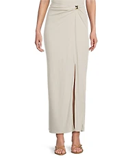 Guess Brigitte Ribbed Knit Coordinating Midi Skirt