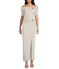 Guess Brigitte Ribbed Knit Coordinating Midi Skirt