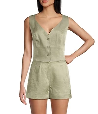 Guess Coordinating 3-Button Camille Vest