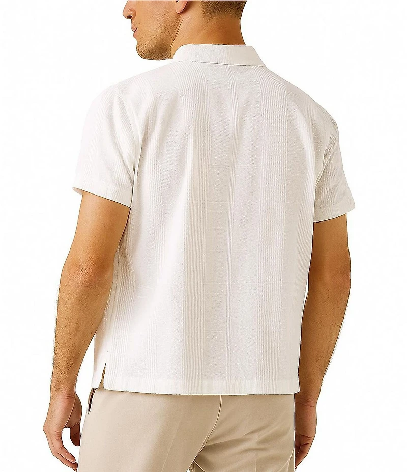 Guess Castro Linear Short Sleeve Woven Shirt