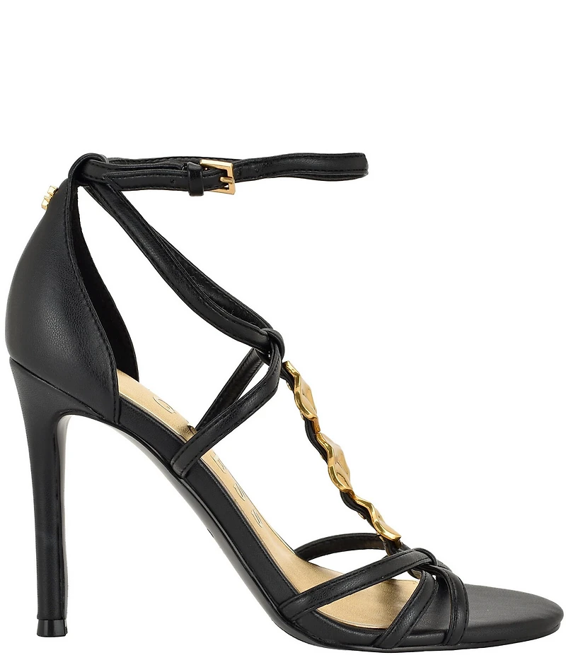 Guess Chaella Sculpted Hardware Dress Sandals