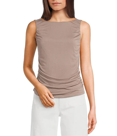 Guess Ciena Sleeveless Shirred Tank Top