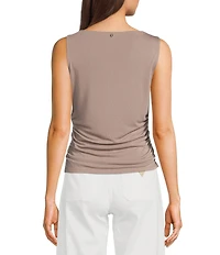 Guess Ciena Sleeveless Shirred Tank Top