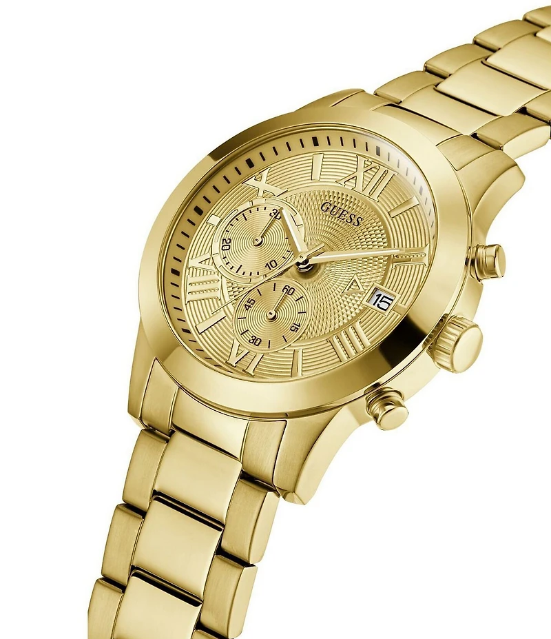 Guess Classic Chronograph & Date Bracelet Watch