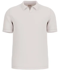 Guess Daryl Crocheted Knit Short Sleeve Polo Shirt