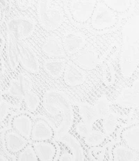 Guess Delilah Crochet Lace Coordinating Mini Skirt