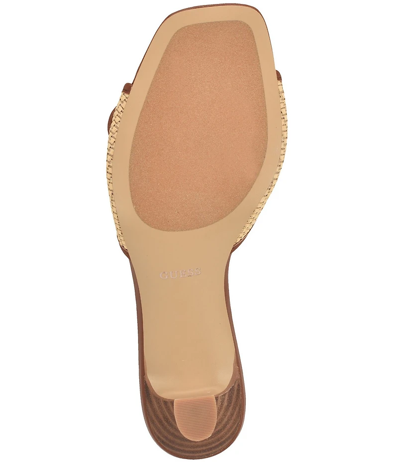 Guess Dista 2 Dot Buckle Hardware Slide Sandals