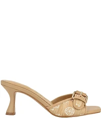 Guess Dista Logo Buckle Hardware Slide Sandals