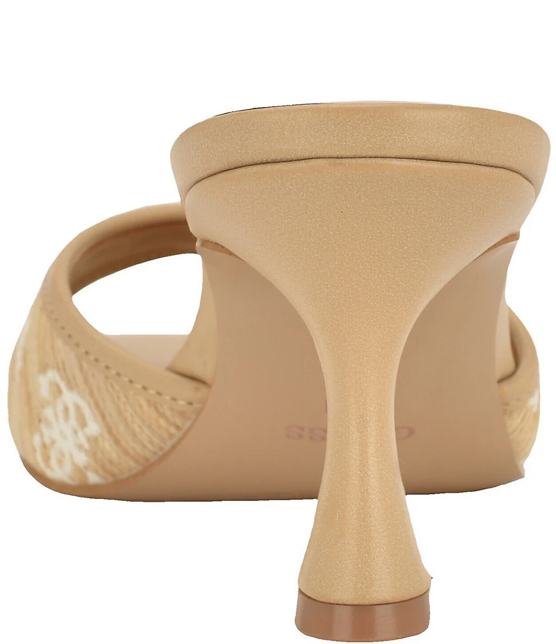 Guess Dista Logo Buckle Hardware Slide Sandals