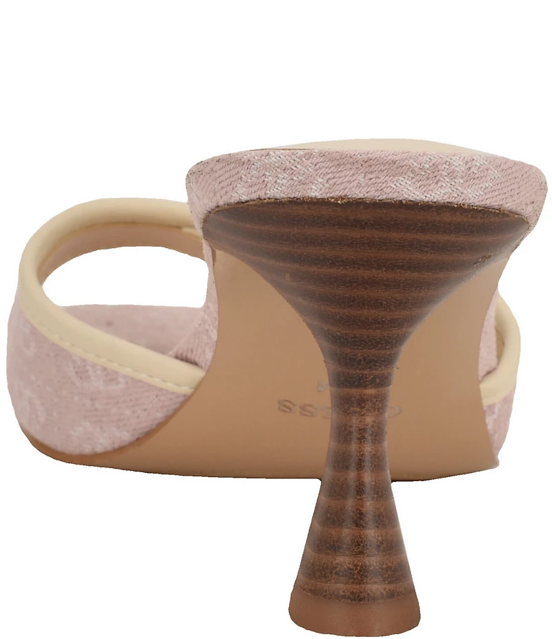 Guess Dista Logo Buckle Hardware Slide Sandals