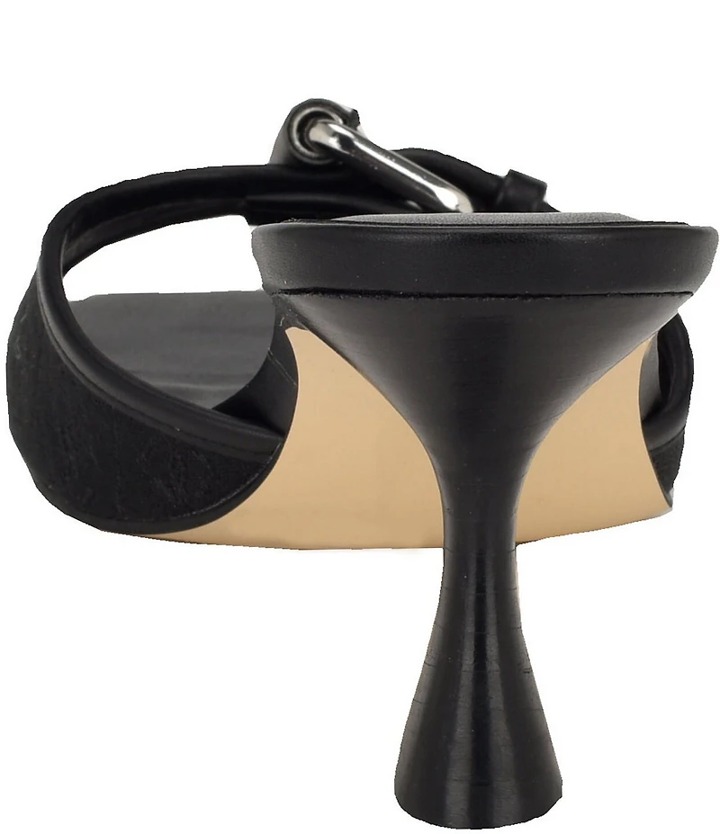 Guess Dista Logo Buckle Hardware Slide Sandals