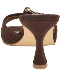 Guess Dista Suede Buckled Dress Slides