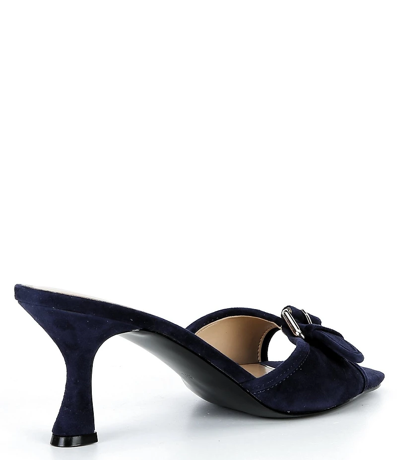 Guess Dista Suede Buckled Dress Slides
