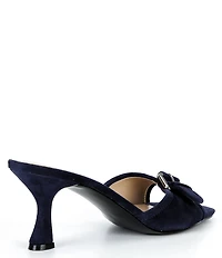 Guess Dista Suede Buckled Dress Slides