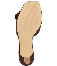 Guess Dista Suede Buckled Dress Slides