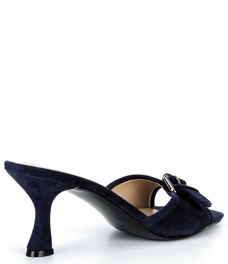 Guess Dista Suede Buckled Dress Slides