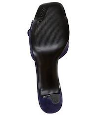 Guess Dista Suede Buckled Dress Slides
