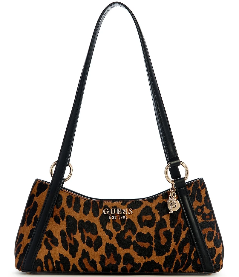 Guess Domitilla Leopard Shoulder Bag