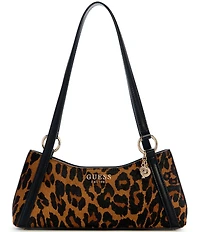 Guess Domitilla Leopard Shoulder Bag