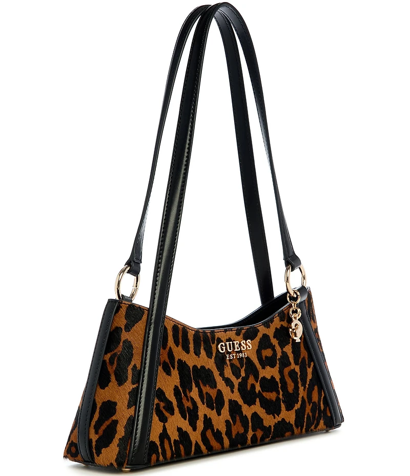 Guess Domitilla Leopard Shoulder Bag