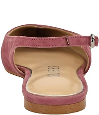 Guess Dorazio Suede Slingback Ballet Flats