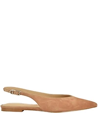 Guess Dorazio Suede Slingback Ballet Flats
