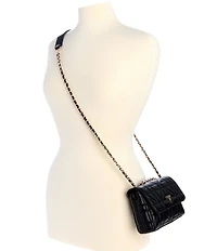 Guess Giully Mini Quilted Chain Strap Crossbody Bag
