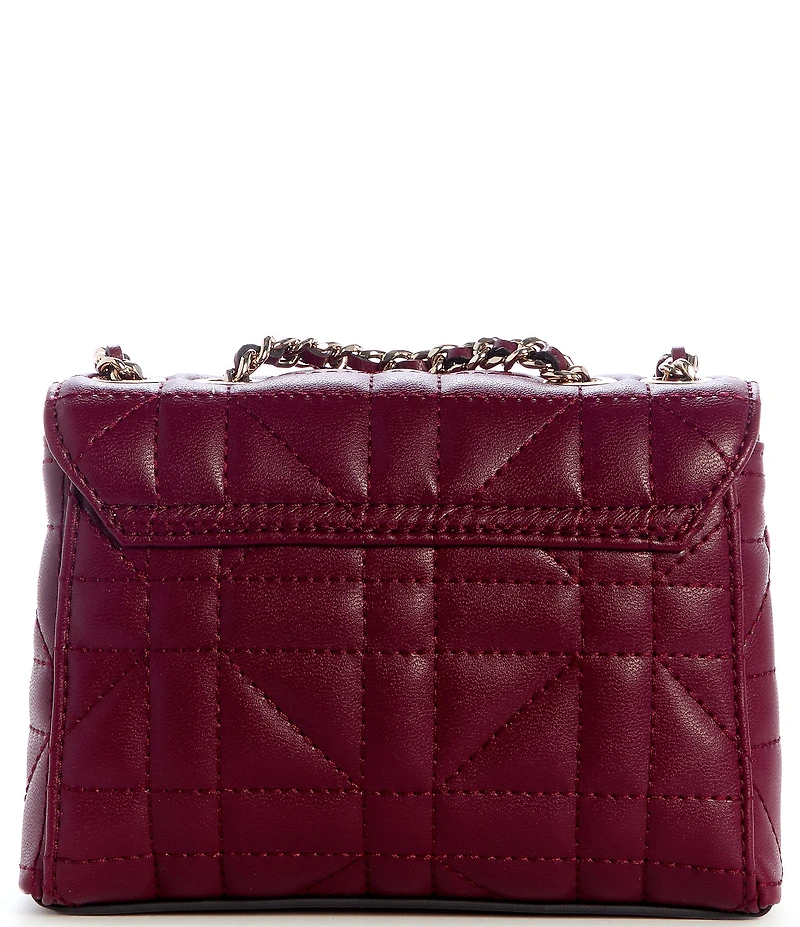 Guess Giully Mini Quilted Chain Strap Crossbody Bag