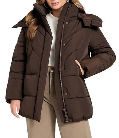 Guess Eleonor Puffer Hoodie