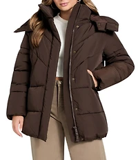 Guess Eleonor Puffer Hoodie