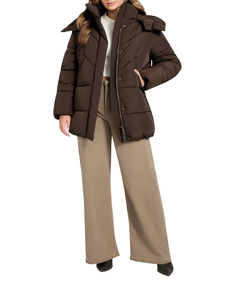 Guess Eleonor Puffer Hoodie