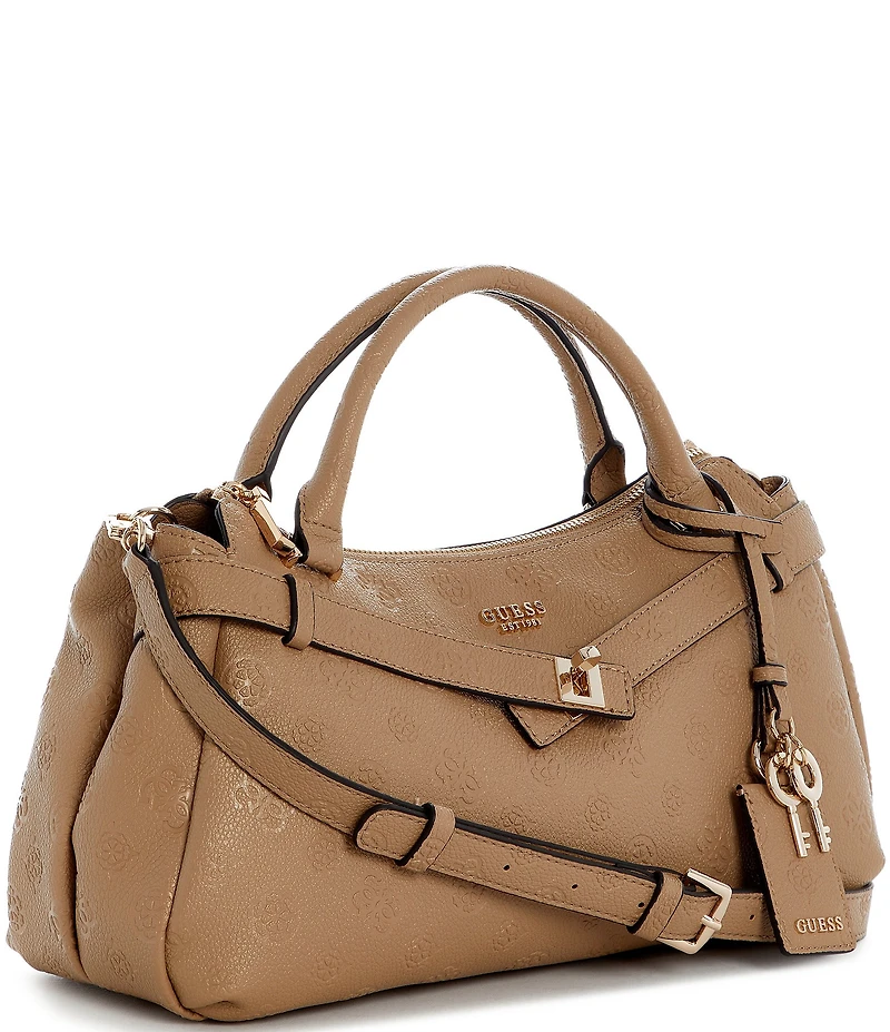 Guess Ella Logo Girlfriend Satchel Bag